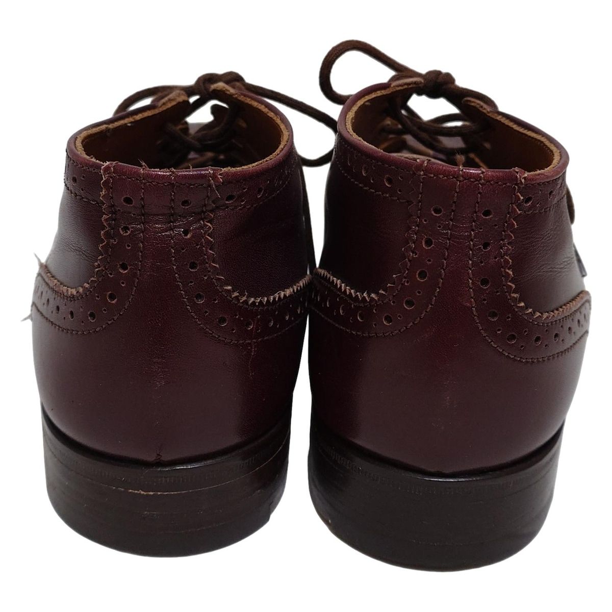 Tricker s トリッカーズ シューズ レディース - ボルドー ウィングチップ レザー KIN-KAAI_COM