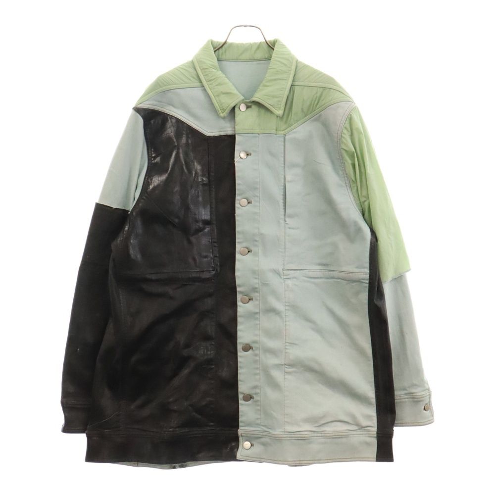 Rick Owens (リックオウエンス) 22AW FOGPOCKET JUMBO OUTERSHIRT 切替