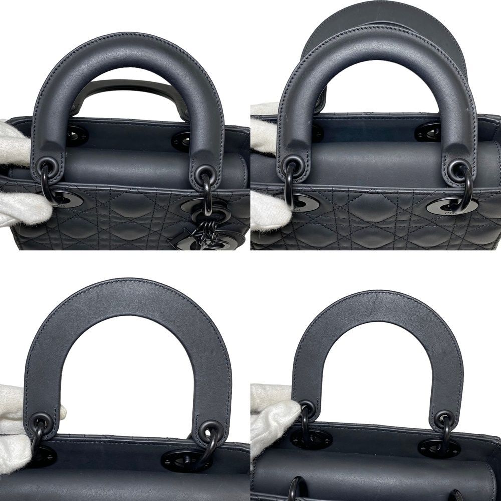 美品】LadyDior✳︎スモール✳︎ブラック ☆美品 クリスチャン 