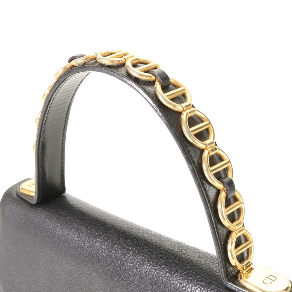 美品 ヴィンテージ クリスチャンディオール レザー 2WAY ショルダー