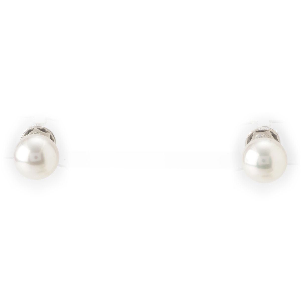 タサキ 750WG リファインドリベリオン パール ダイヤ ピアス  