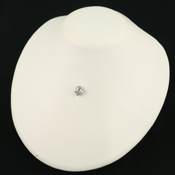 ダイヤ ダイヤモンド 0.22ct バゲットカット 透かし ペンダント