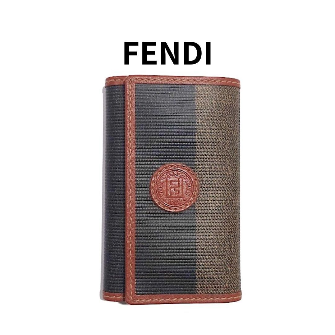 ほぼ未使用 FENDI フェンディ ペカン 6連キーケース - メルカリ