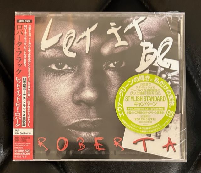 【新品未開封品】ロバータ・フラック レット・イット・ビー・ロバータ 未開封】 ロバータ・フラック「レット・イット・ビー・ロバータ