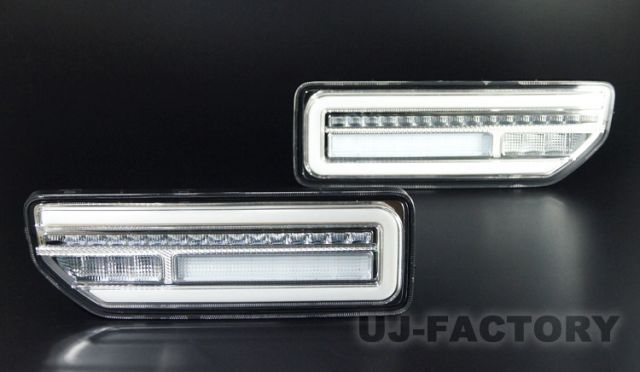 【即納！本州送料無料！】流れるウインカーLEDテールランプ/オールクロームLEDテールランプ　ジムニーシエラ JB74W