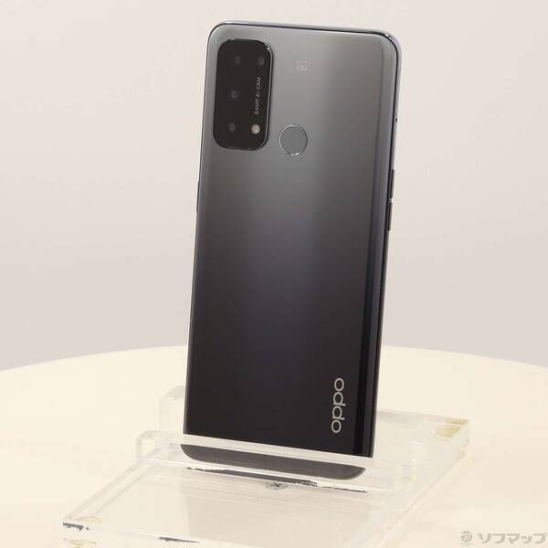 中古品〕 OPPO Reno5 A 128GB シルバーブラック A101OP Y!mobile