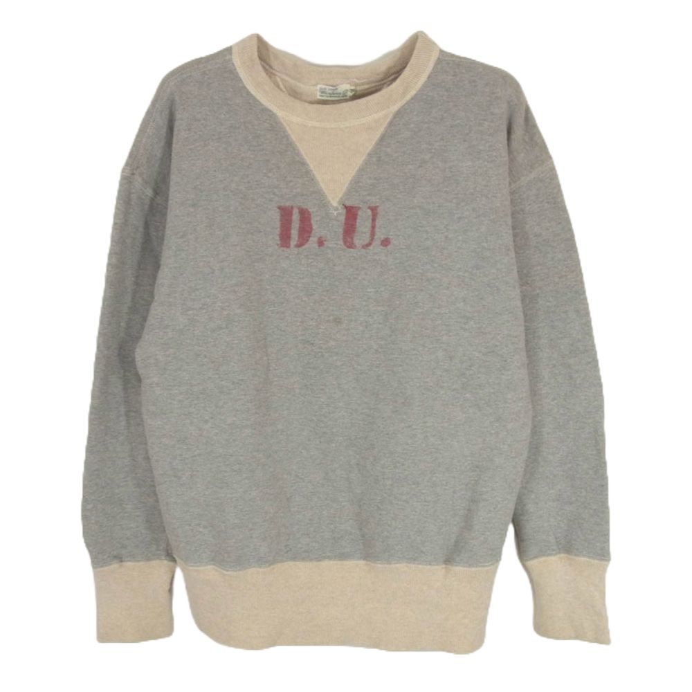 WAREHOUSE ウエアハウス DUCK DIGGER ロゴプリント 両V スウェット 