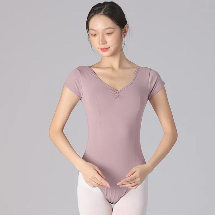 バレエ レオタード 大人 スカートなし レディース パット付き