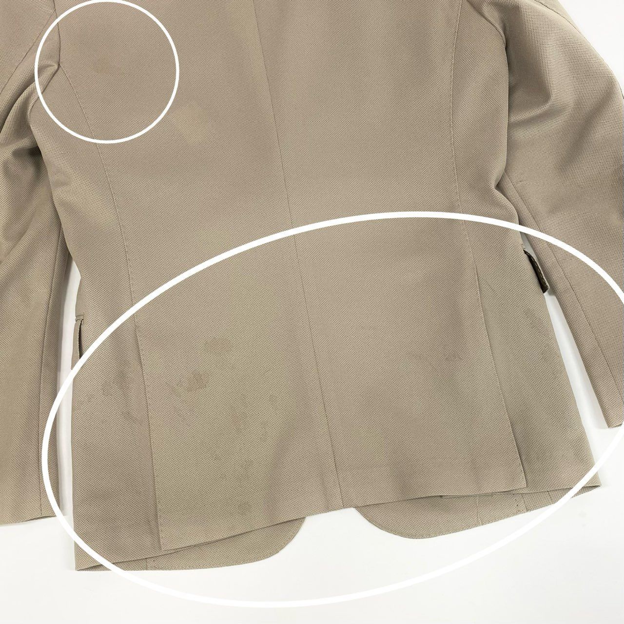 79j9 BLACK LABEL CRESTBRIDGE ブラックレーベル クレストブリッジ スーツセットアップ 2B シングルスーツ 背抜き テーラードジャケット スラックス 51D04-703-42 Mサイズ ベージュ メンズo07t KANDAIZUMI_COM