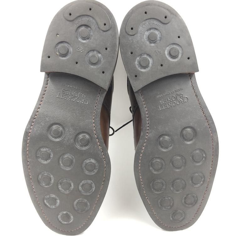 CROCKETT & JONES クロケット Newbyブラウン UK8 E 美品
