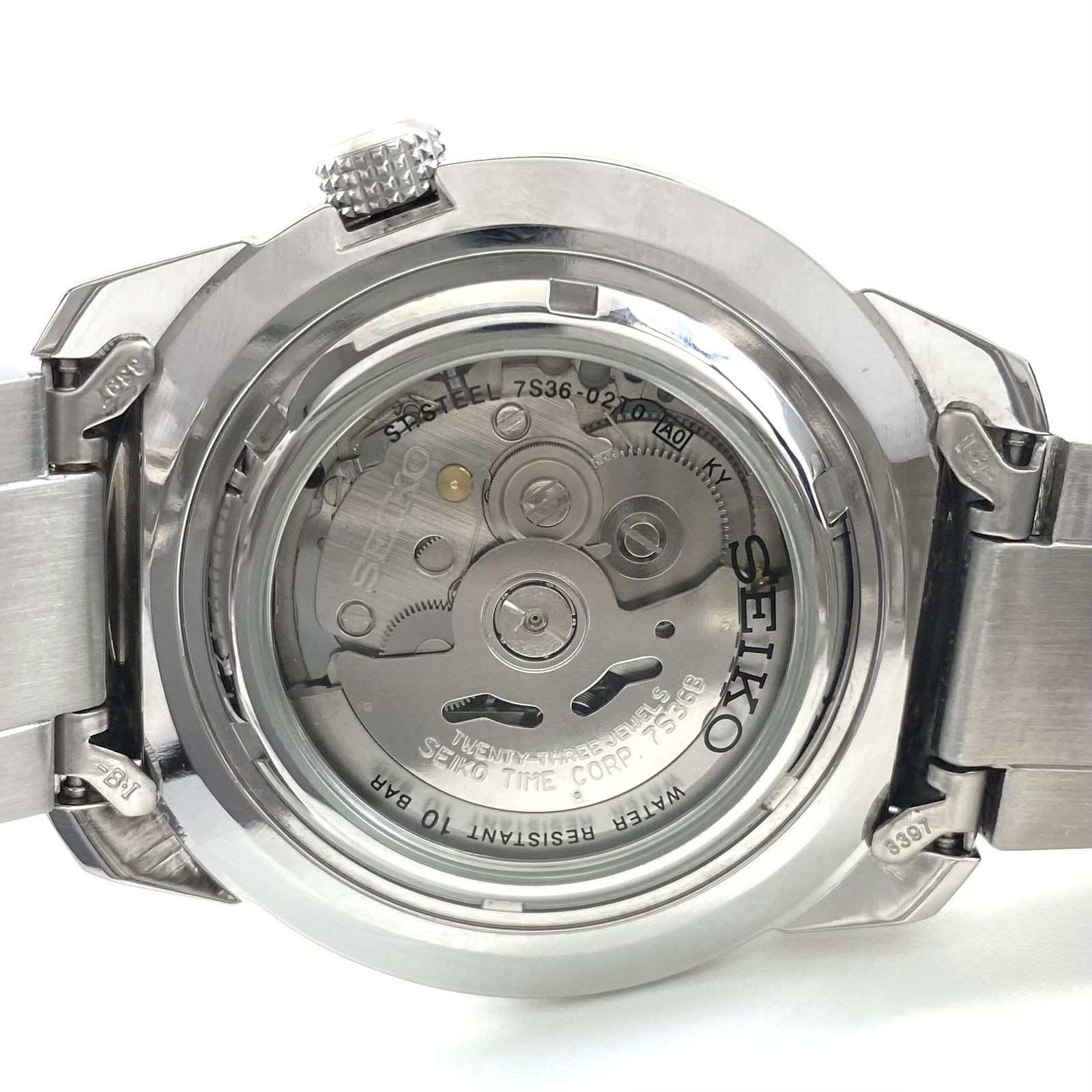 希少・動作良好】腕時計 メンズ セイコー 5スポーツ SNZE93K1 7S36
