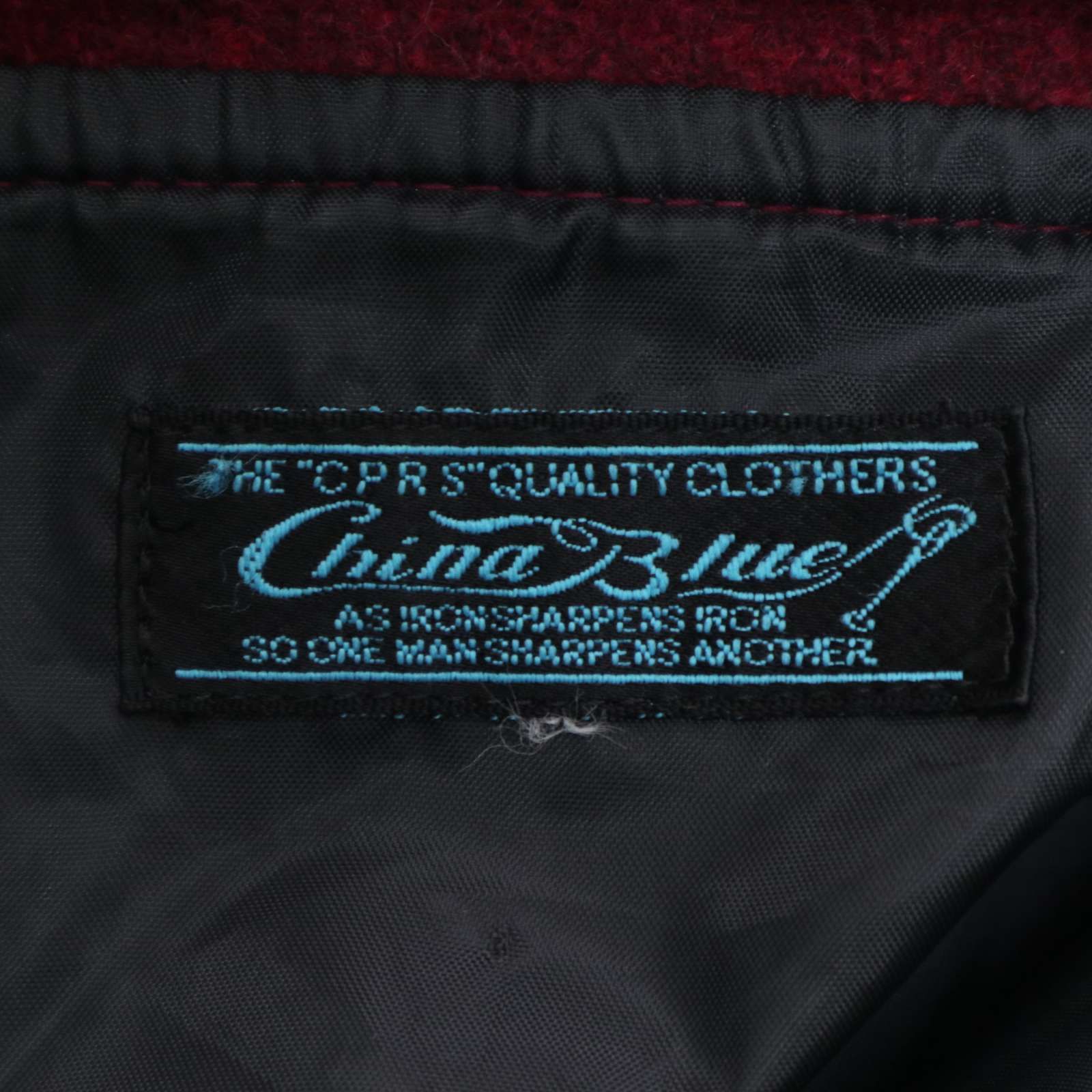China Blue チャイナブルー 秋冬 袖革☆ 牛革 カウ レザー × メルトン 