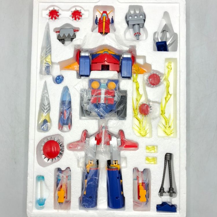 中古】バンダイ 超合金魂GX-50 ｺﾝﾊﾞﾄﾗｰV 開封品、箱傷み有、塗装剥げ有 