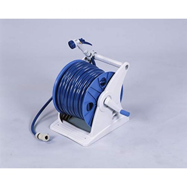 グリーンライフ GREEN LIFE フルセットホースリール ジェニアス50 GR50GNF 内径15mmホース 大流量