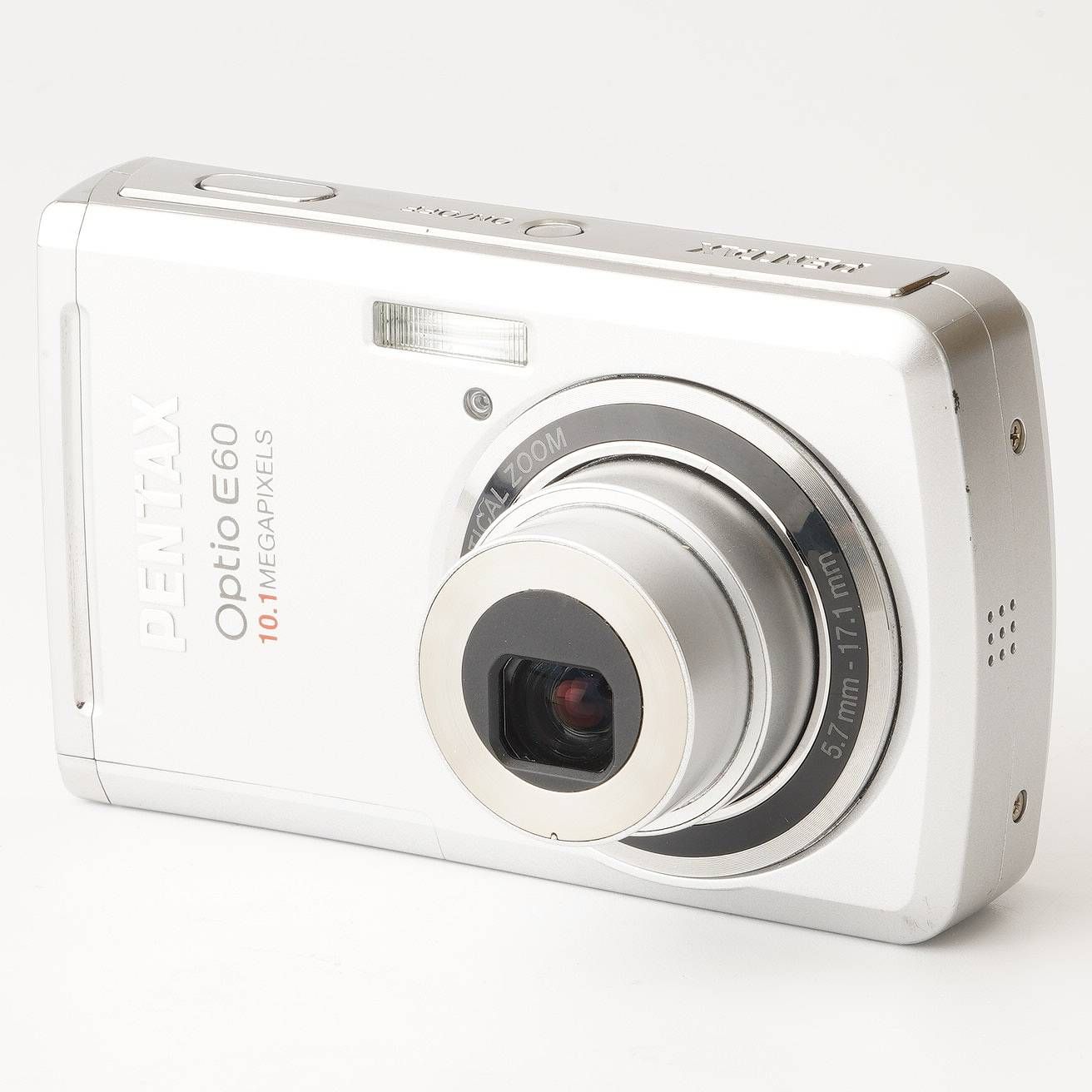 ペンタックス 公式 Pentax Optio E60 シルバー