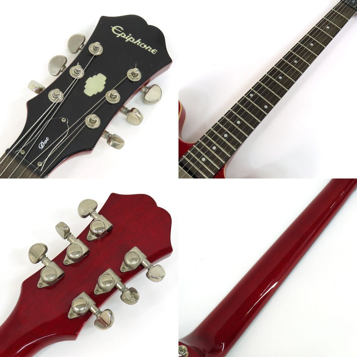 Epiphone エピフォン Dot CH セミアコ エレキギター ※中古
