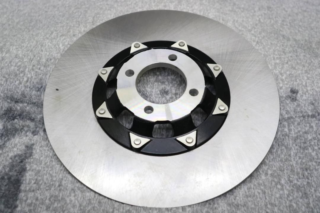 ｋｈ２５０　ディスク　ローター　トレンチカット１枚　銀 / ダブル 対応ネジ穴径M10