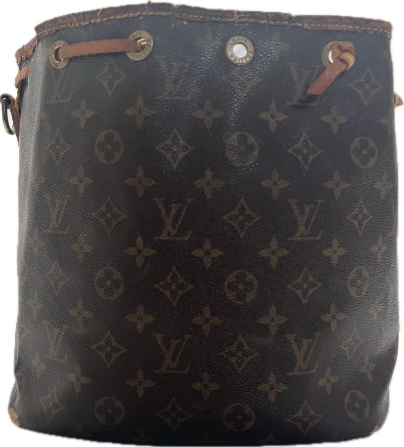 訳あり】LOUIS VUITTON ルイヴィトン プチノエ モノグラム
