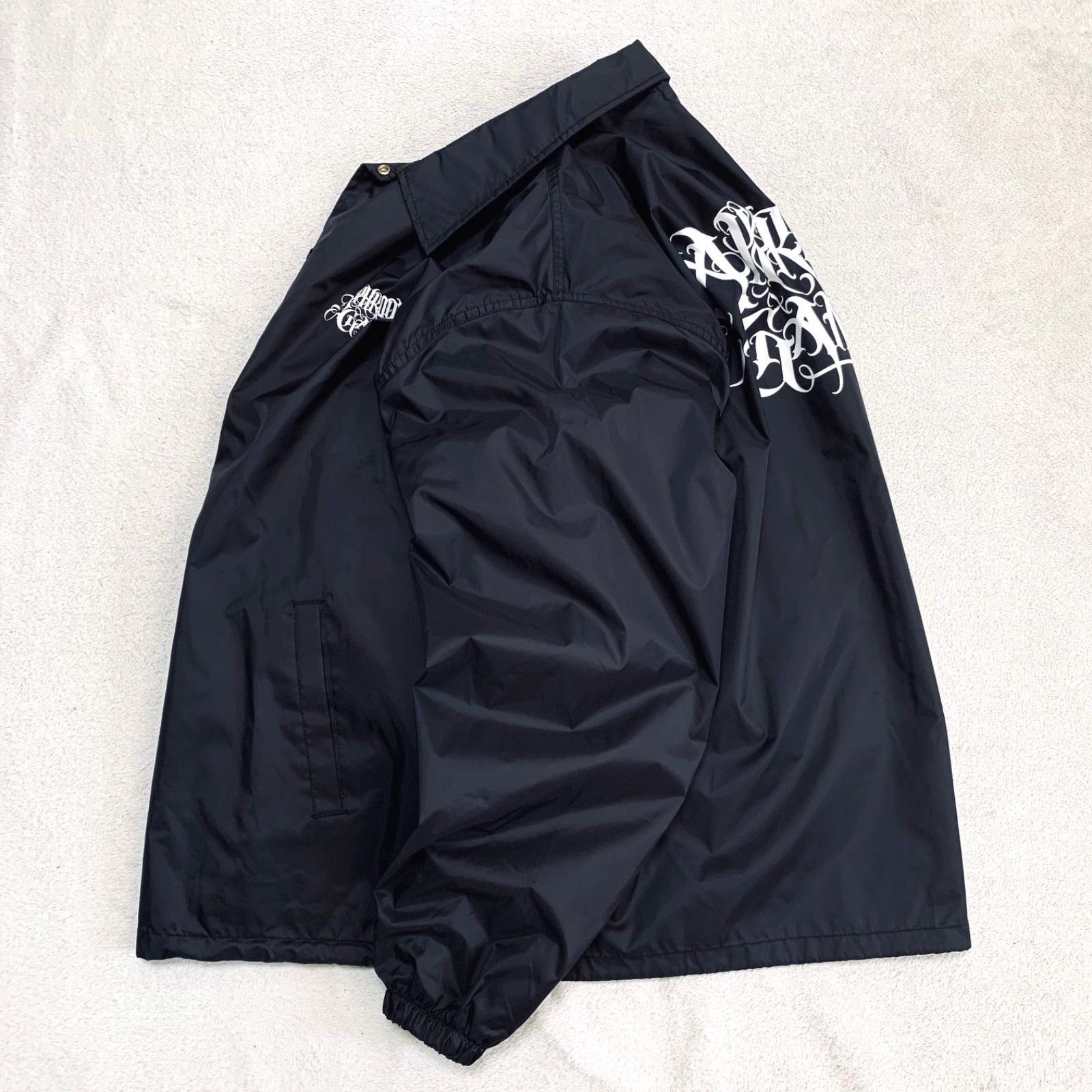 BUDSPOOL LOGO COACH JACKET コーチジャケット ナイロンジャケット 舐