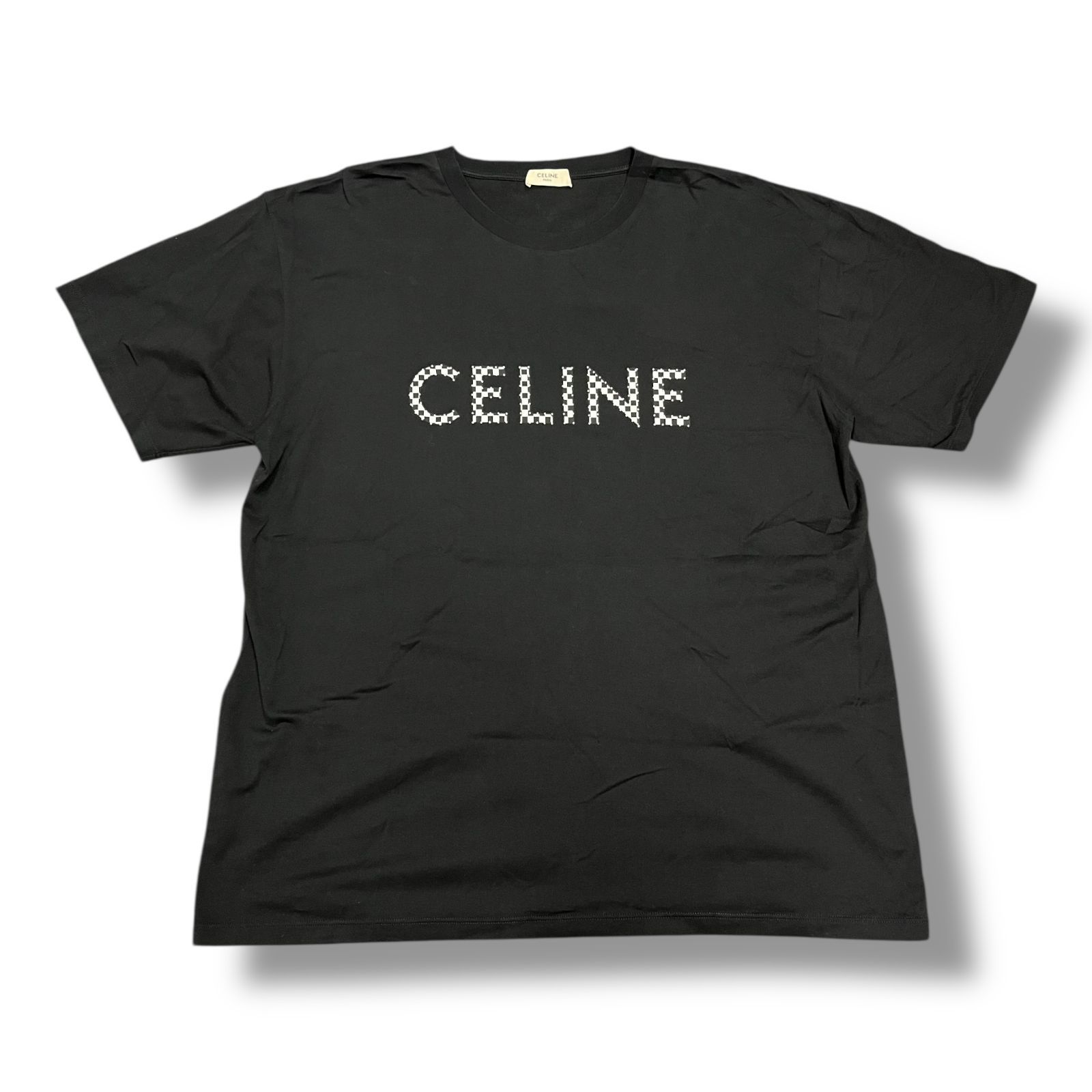 国内正規 CELINE 22SS スタッズロゴTシャツ プリント エディ期