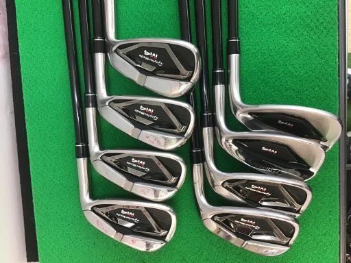テーラーメイド M4 8S USA アイアンセット IR Fujikura ATMOS Red 7 フレックスS メンズ 男性用 右利き 右用 Cランク ゴルフクラブ