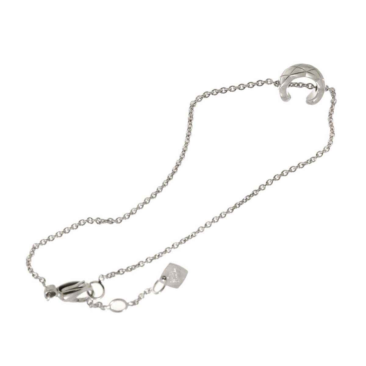 シャネル CHANEL ココクラッシュ ブレスレット 17cm K18 WG