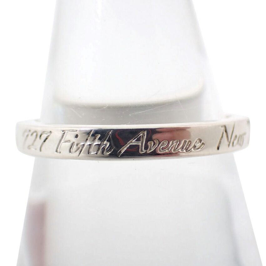 ティファニー/SV925/ノーツ/ナロー/リング /15号/j42-11 - メルカリ