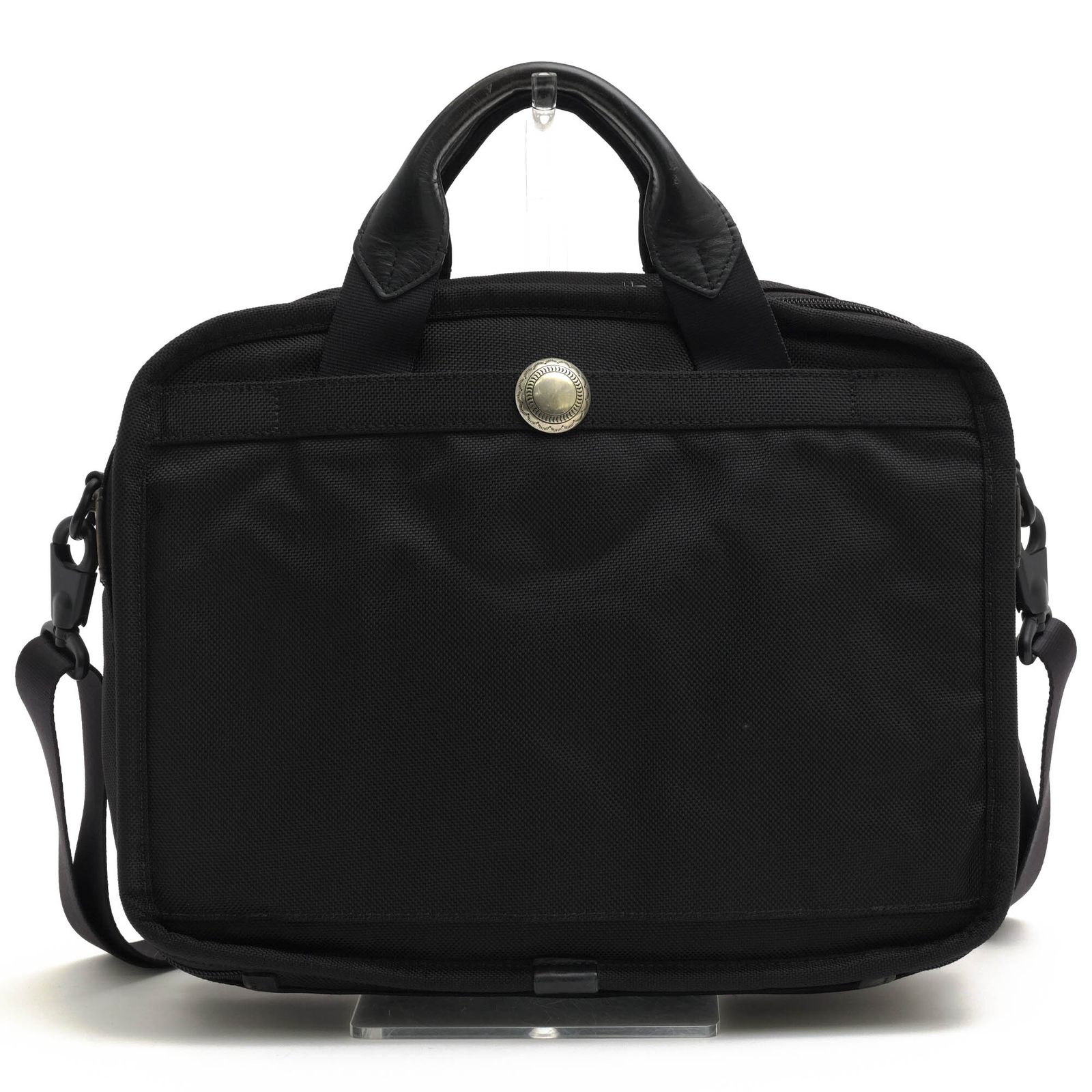 TUMI トゥミ レザービジネスバッグ ギンコ) TUMI 黒 レザー ビジネス