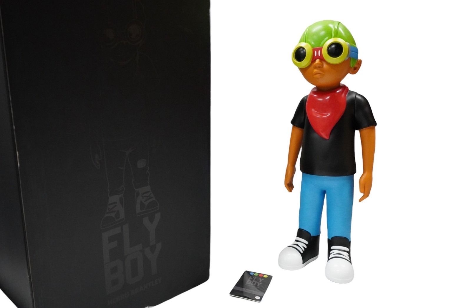 極美品 HEBRU BRANTLEY へブルブラントリー マインドスタイル フライボーイ ブラックTシャツ フィギュア 中古 57599 極美品 HEBRU BRANTLEY へブルブラントリー マインドスタイル