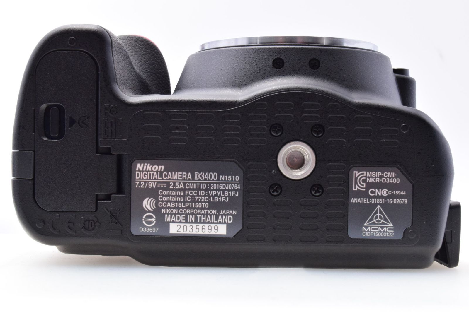 [良品 シャッター数9,721回] Nikon D3400 ニコンFマウント 良品 最新 シャッター数9,721回] Nikon D3400 ニコンFマウント