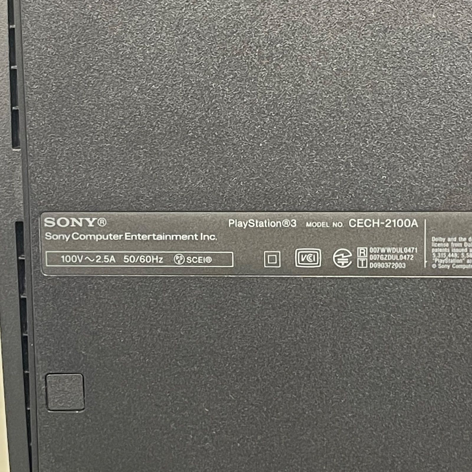 NPAA】ジャンク SONY ソニー PlayStation3 PS3 CECH-2100A