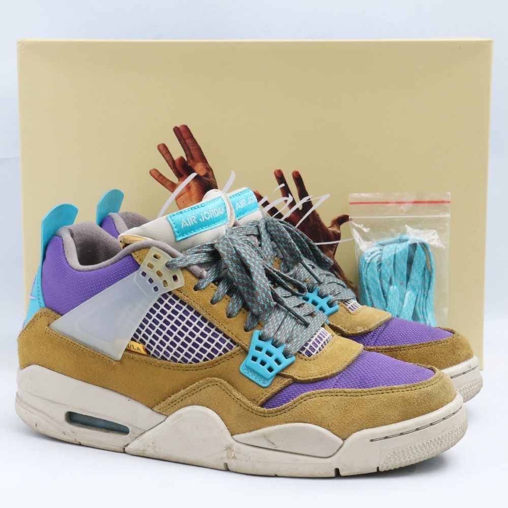 27cm NIKE × UNION Air Jordan 4 SP Desert Moss - メルカリ