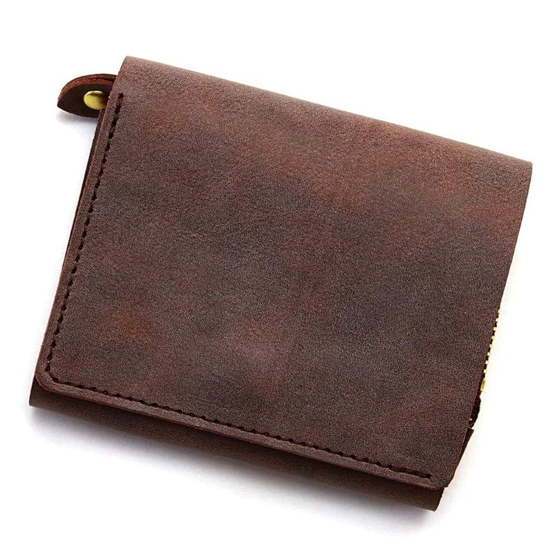 新着商品 アジリティアッファ AGILITY affa モワティエ 二つ折り財布 フラップ 縦 L字ファスナー コンパクト 小さい 本革 レザー メンズ レディース 0