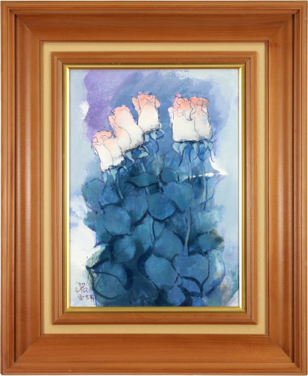草野心平 「雨にぬれて」 肉筆 絵画の通販 by 北海道画廊｜ラクマ