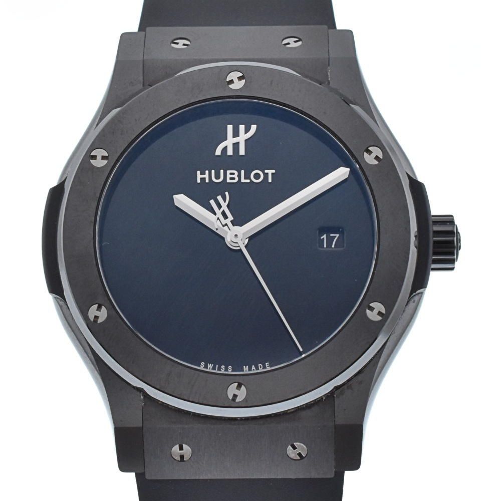 ウブロ HUBLOT 42.CX.1270.RX.MDM クラシック・フュージョン オリジナル ブラックマジック 自動巻き メンズ美品箱付き O#129806