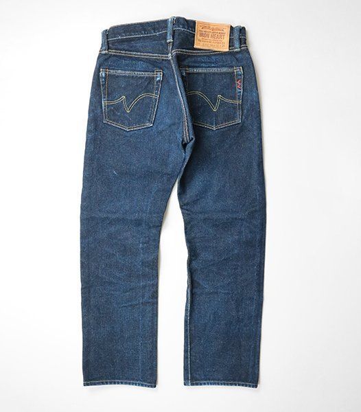 IRON HEART ◇ 19oz セルビッチ 左綾デニム ストレートジーンズ