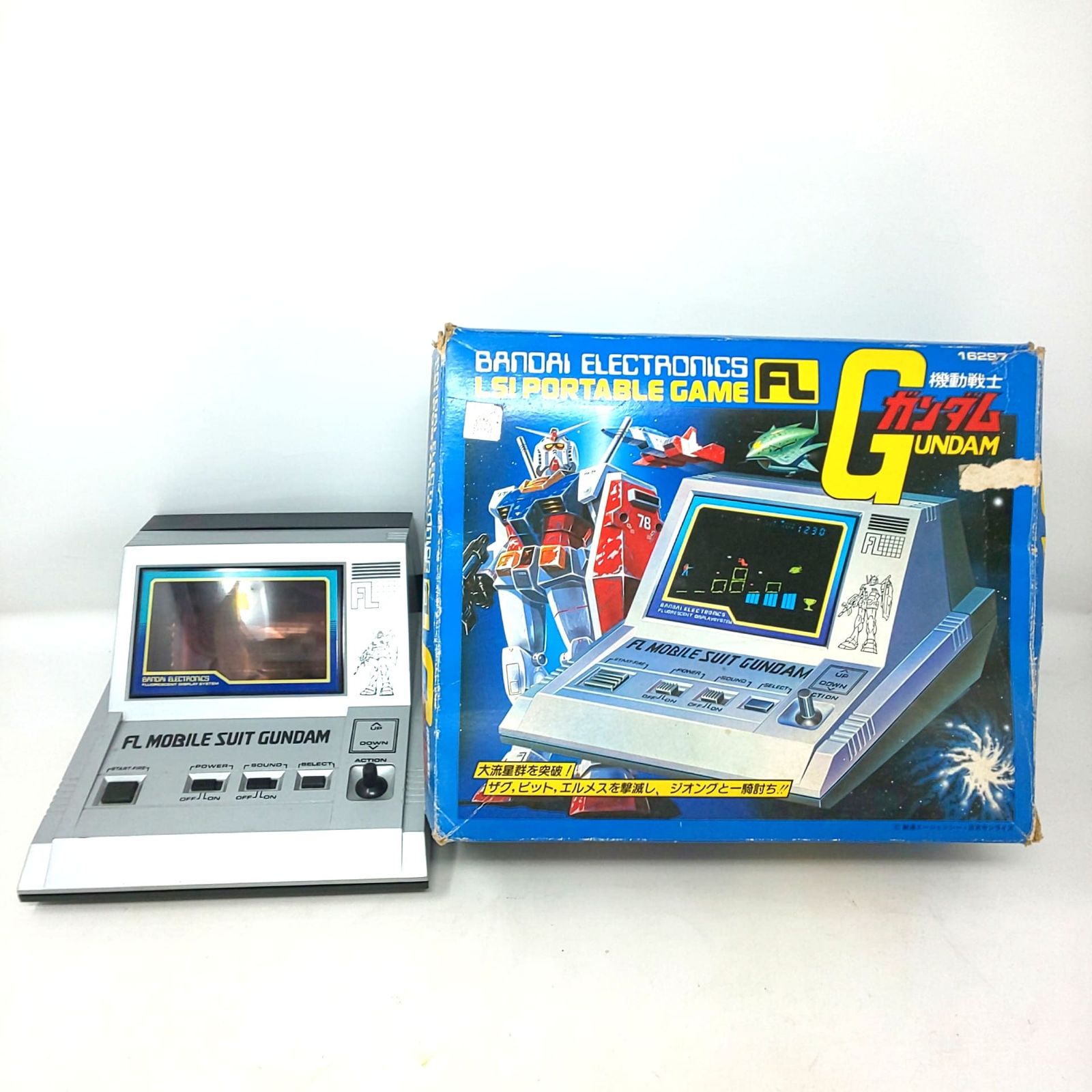 希少　LSIポータブルゲーム　機動戦士ガンダム 美品　当時物　レトロ 昭和レトロ 当時物 バンダイ BANDAI 機動戦士ガンダム