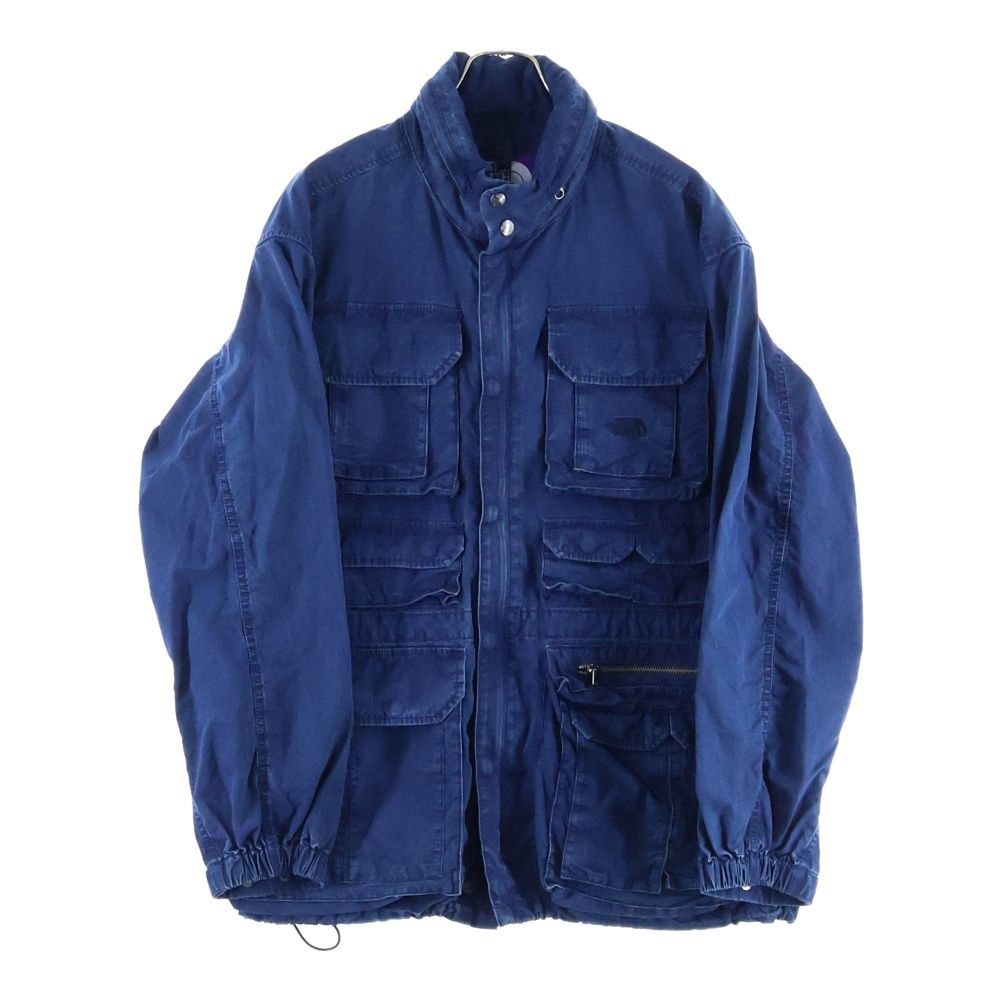 THE NORTH FACE PURPLE LABEL ノースフェイスパープルレーベル ロゴ刺繍 インディゴフィールド ジャケット インディゴ