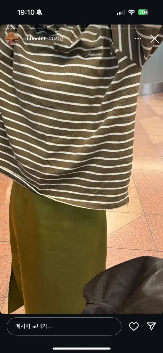 リボンビット オリーブ