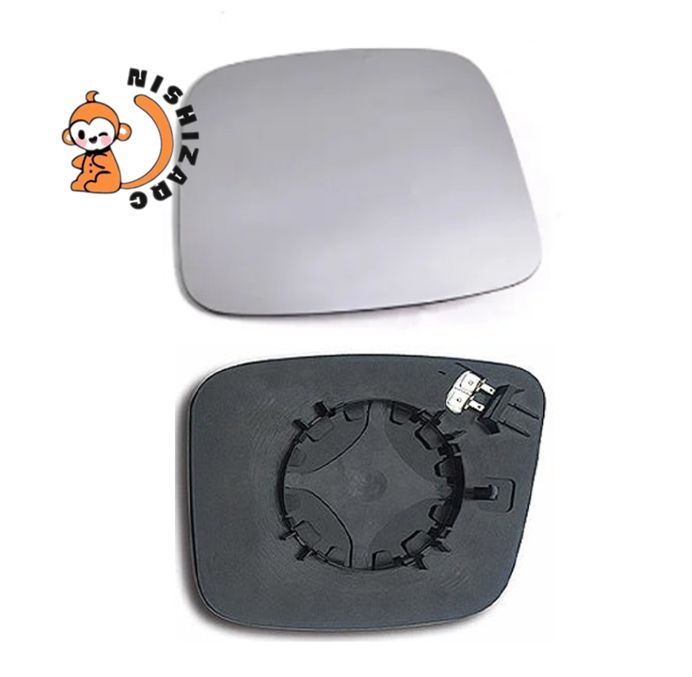 シトロエン ネモ フィアット フィオリーノ クボ ピペー 2007 2020 リアビューミラー ヒーター付きレンズ 交換用左右セット