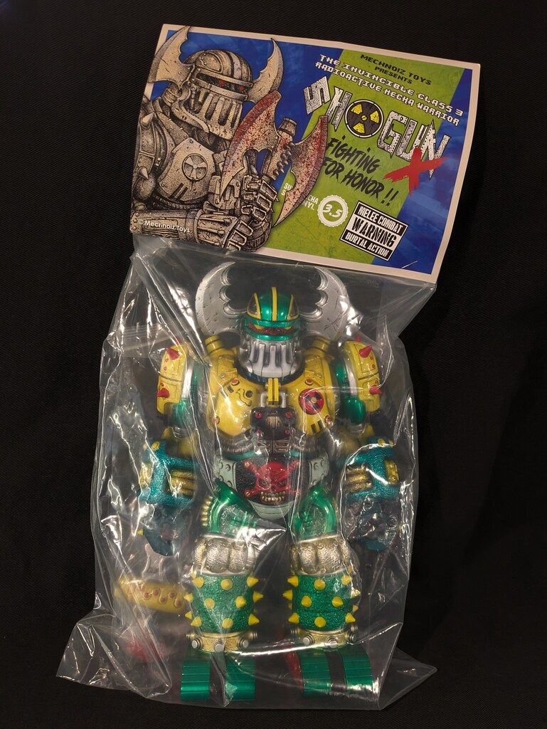 Mechnoiz Toys SHOGUN-X ゴッド・オブ・スチール　ソフビ Mechnoiz Toys SHOGUN-X ゴッド・オブ・スチール ソフビ - メルカリ