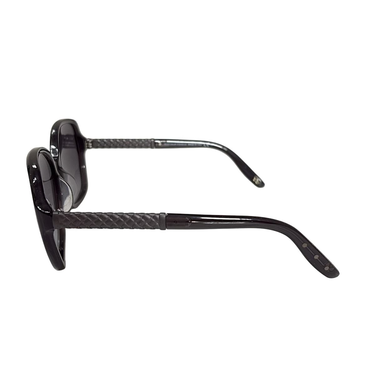 BOTTEGA VENETA ボッテガヴェネタ サングラス - B.V.257 F S 黒×シルバー