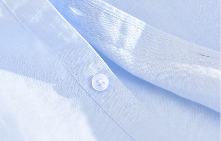 半袖シャツ 新品 メンズ ワイシャツ リネンシャツ 綿麻 春夏 サマー 清涼感 心地良し 麻シャツ 無地 カジュアル 六色選択 S~3XL ラグスタイル LUXSTYLE 綿麻半袖シャツ/半袖シャツ メンズ 綿麻 コットンリネン リネンシャツ ストライプ柄 無地 薄手 （ホワイト）  -靴＆ファッション通販 ロコンド〜自宅で試着、気軽に返品
