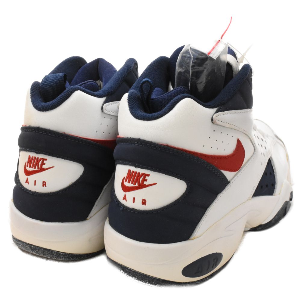 NIKE (ナイキ) 【観賞用】04年製 AIR MAESTRO エアマエストロ ハイカットスニーカー ホワイト/ネイビー 310269-161  US8.5