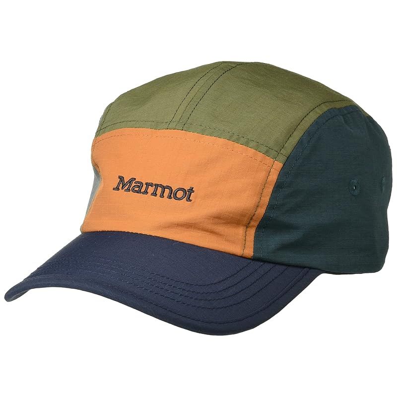 [マーモット] キャップ ウォッシュリップストップジェットキャップ/Wash lip stop jet cap TSSUB203 ネイビーxマルチカラー 0