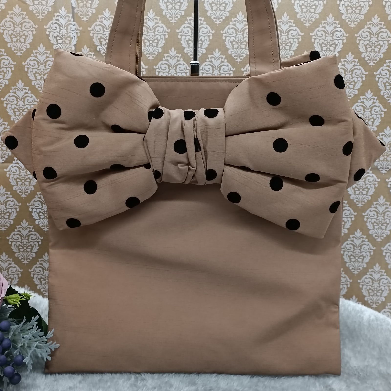 MUGUET ミュゲ　バッグ　ドット MUGUET ミュゲバッグドット