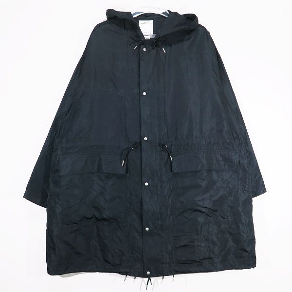 visvim ビズビム 21AW JURA PARKA (SILK) 0121205013025 ヴィズヴィム ジュラ パーカー シルク ブラック  アウター マウンテンパーカー - メルカリ