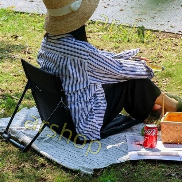 グランドチェア 座椅子 アウトドア 行事 キャンプ 海 収納袋付き 2個 黒 Amazon.co.jp: グランドチェア 座椅子 折りたたみ 収納袋付き