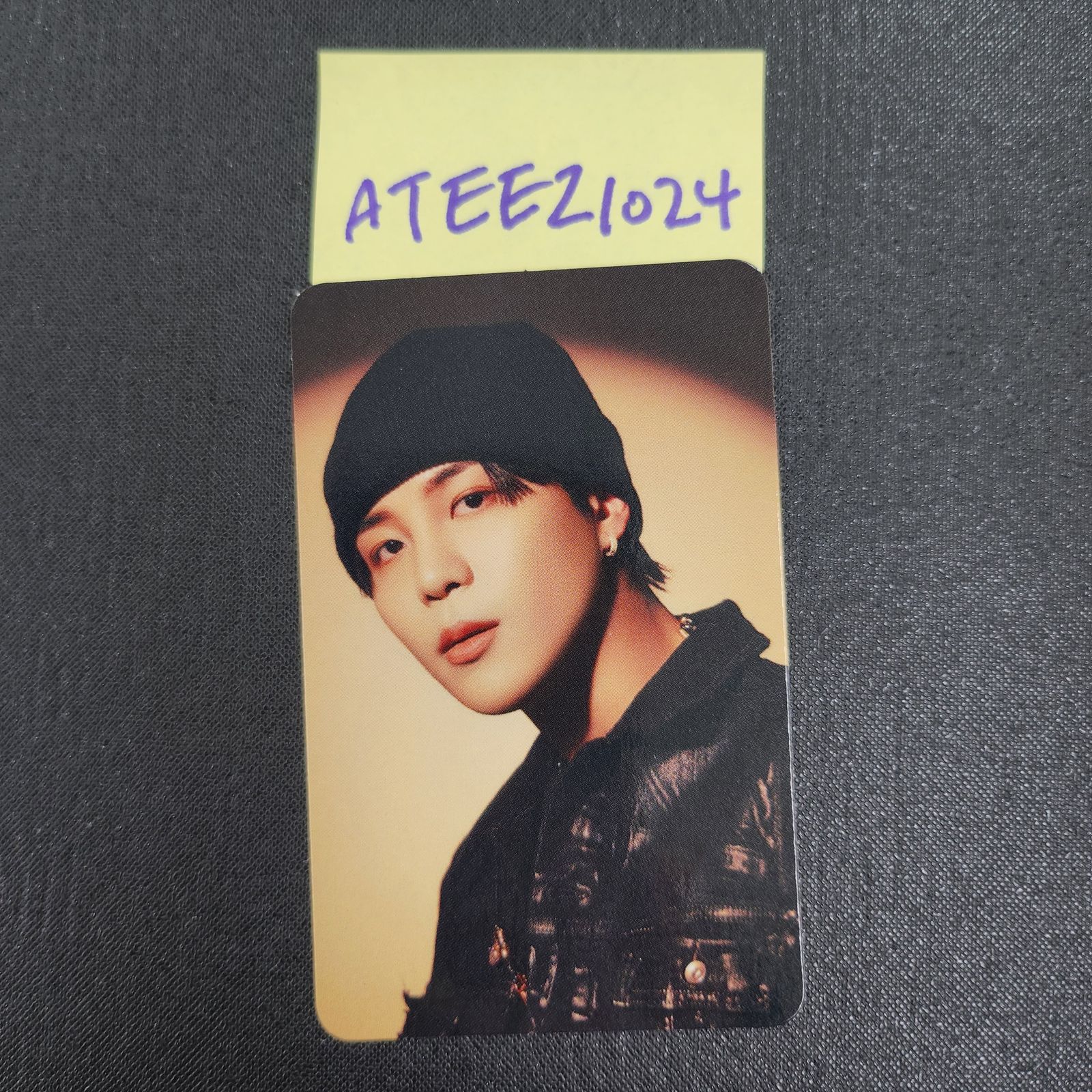 ATEEZ GOLDEN HOUR 直筆　サイン チェキ ポラ　ジョンホ　トレカ ATEEZ GOLDEN HOUR 直筆 サイン チェキ ポラ ジョンホ トレカ