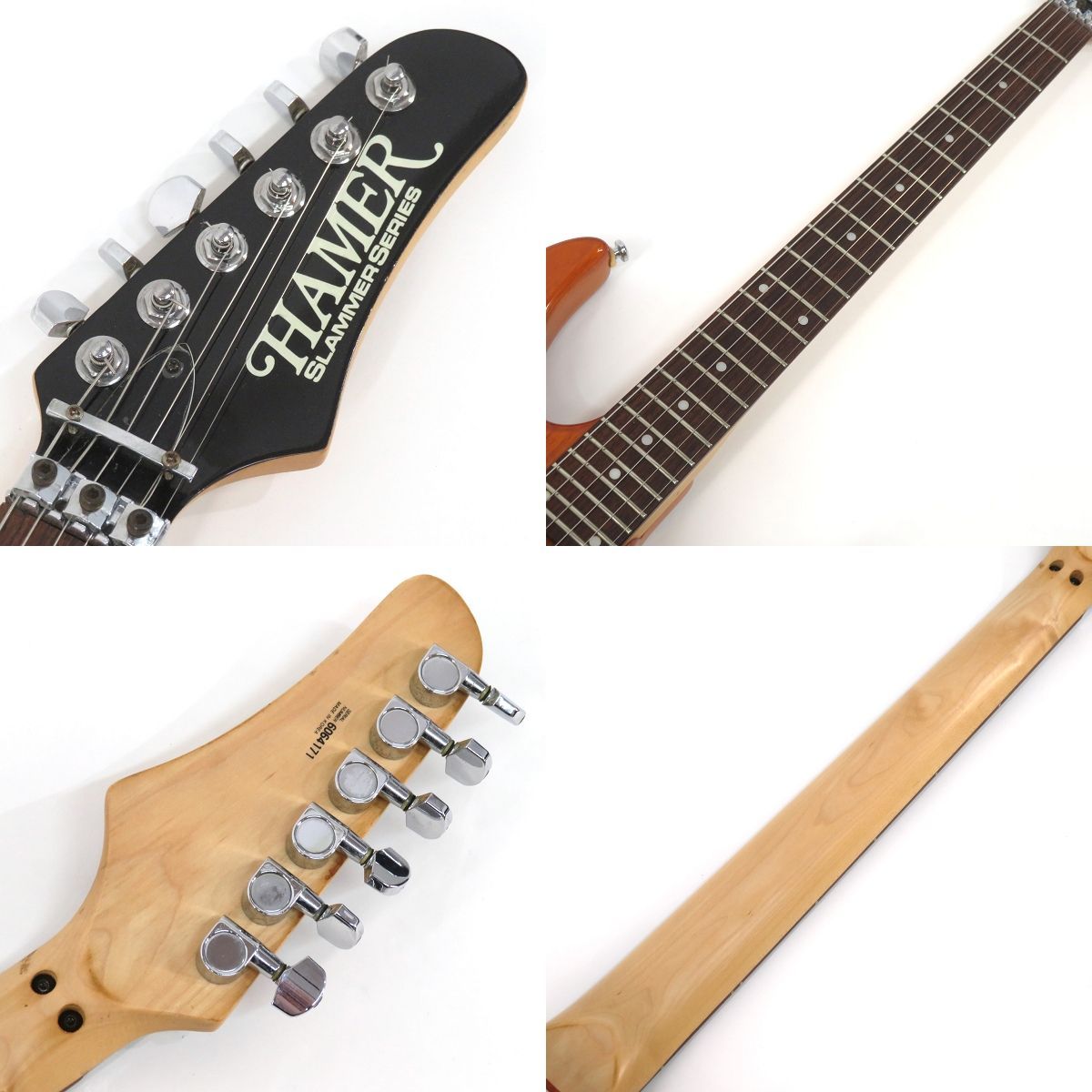 HAMER ヘイマー SLAMMER DIABLO II ナチュラル エレキギター